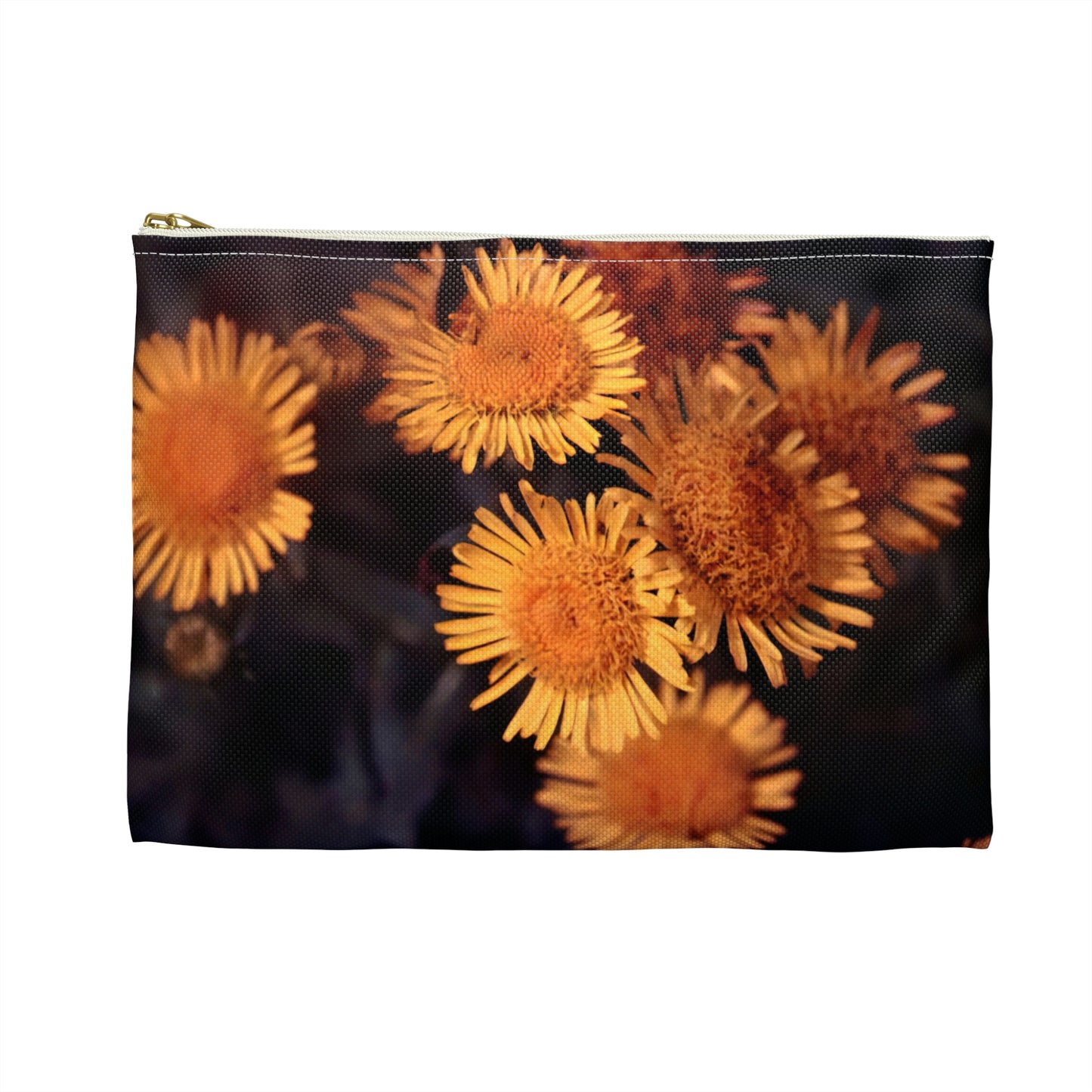 Yellow Blooms "Bring Me With You" - Makeup Pouch