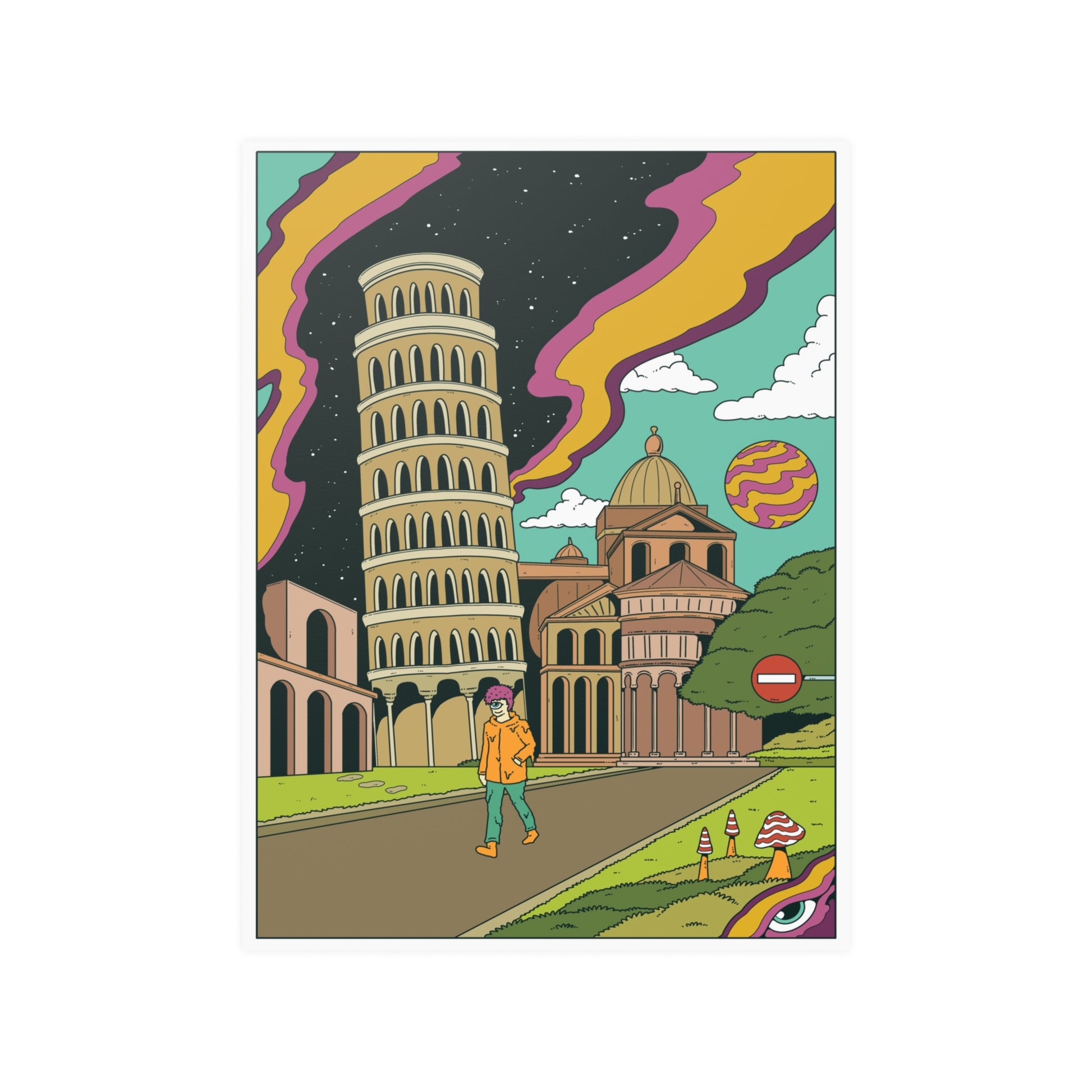 Eye On Pisa :: Poster - Trevor & Vincent