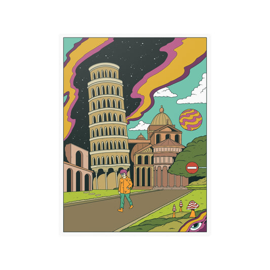 Eye On Pisa :: Poster - Trevor & Vincent