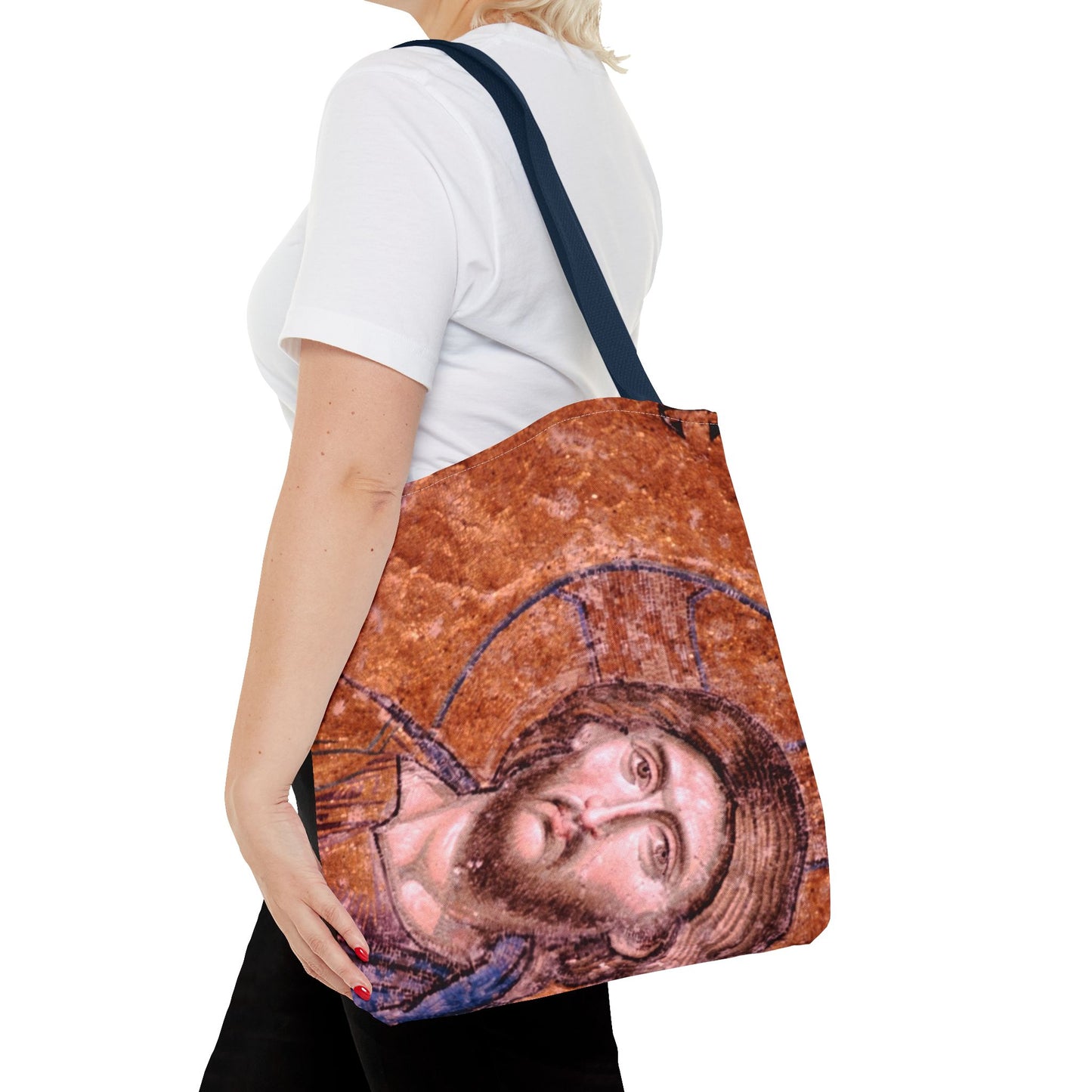 Christ Pantocrator - Hagia Sophia's Deësis mosaic, Sultanahmet, Istanbul, Turkey, 1963 - Tote Bag