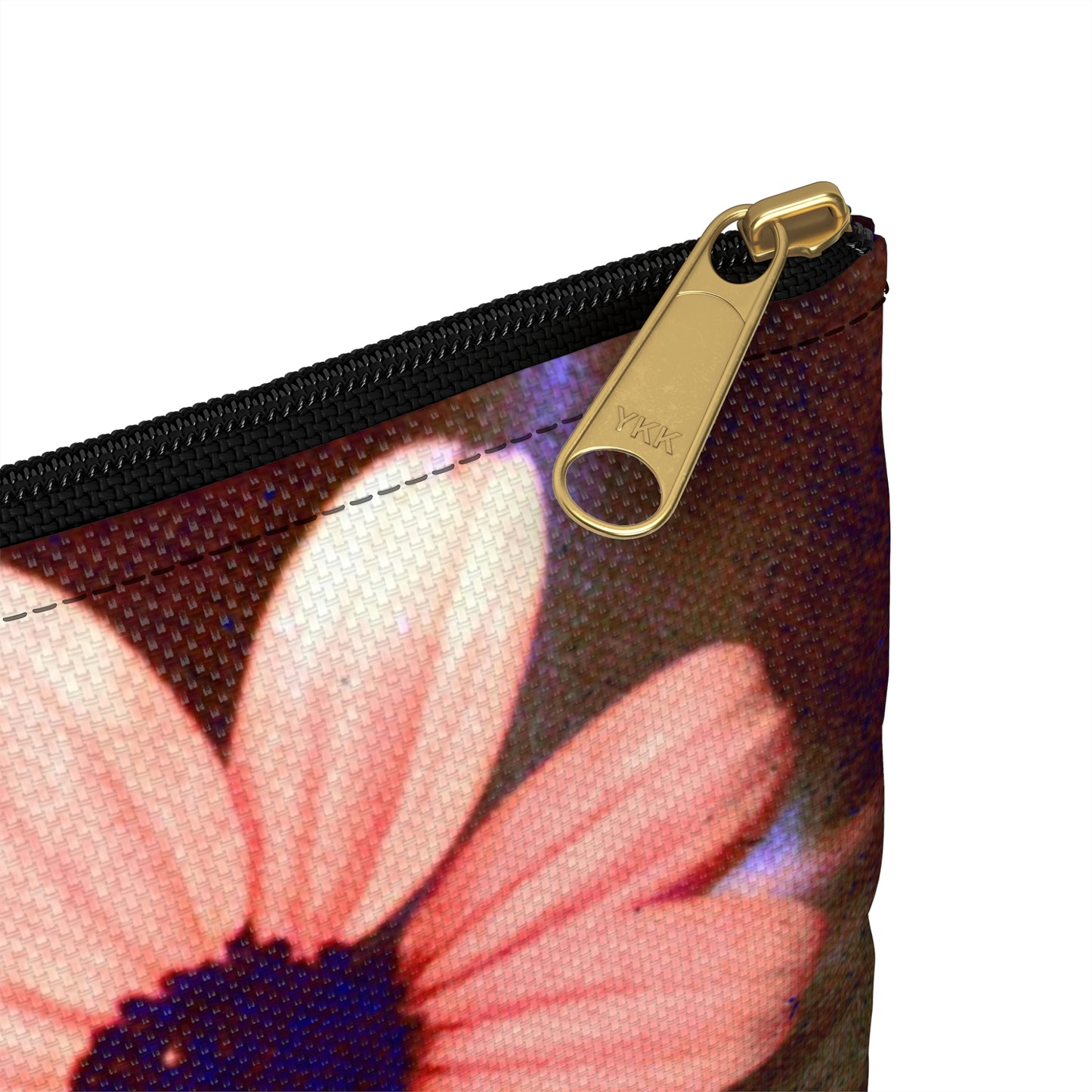 Pink Daisy at Dusk - Makeup pouch