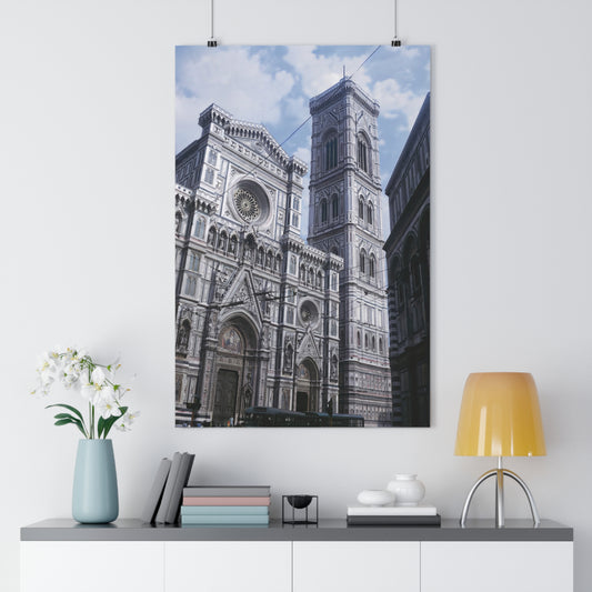 Giotto's Campanile & The Florence Cathedral - Fine Art Print