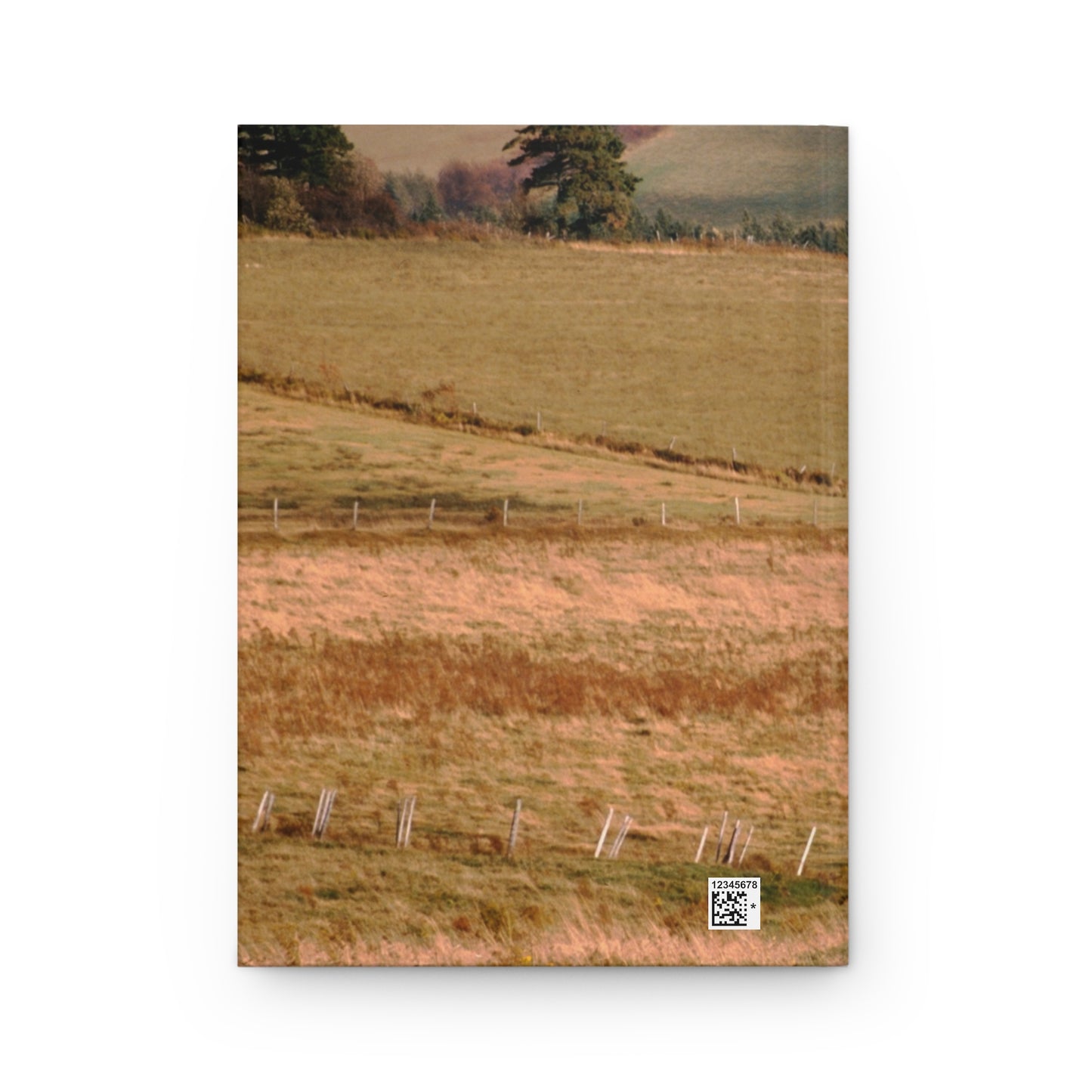 Tranquil Pastures And Rich Tones - Hardcover Journal Matte