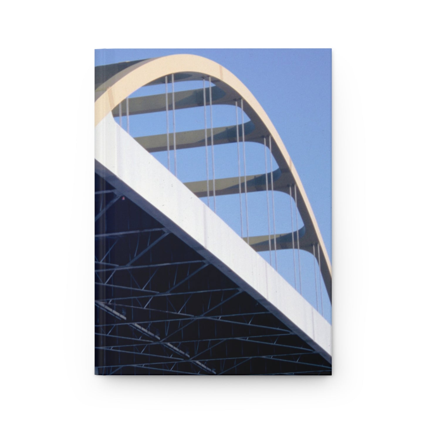 Daniel W. Hoan Memorial Bridge, Milwaukee, Wisconsin, 1993 - Hardcover Journal Matte