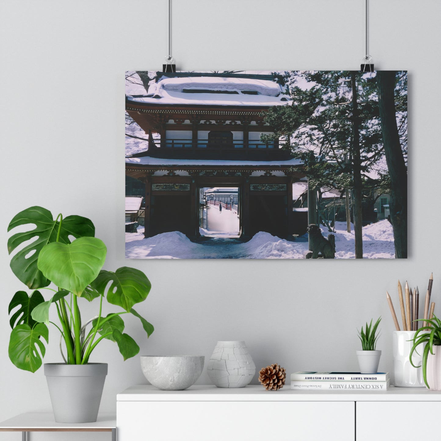 Japanese Architecture, Japan, 1954 - Giclée Art Print