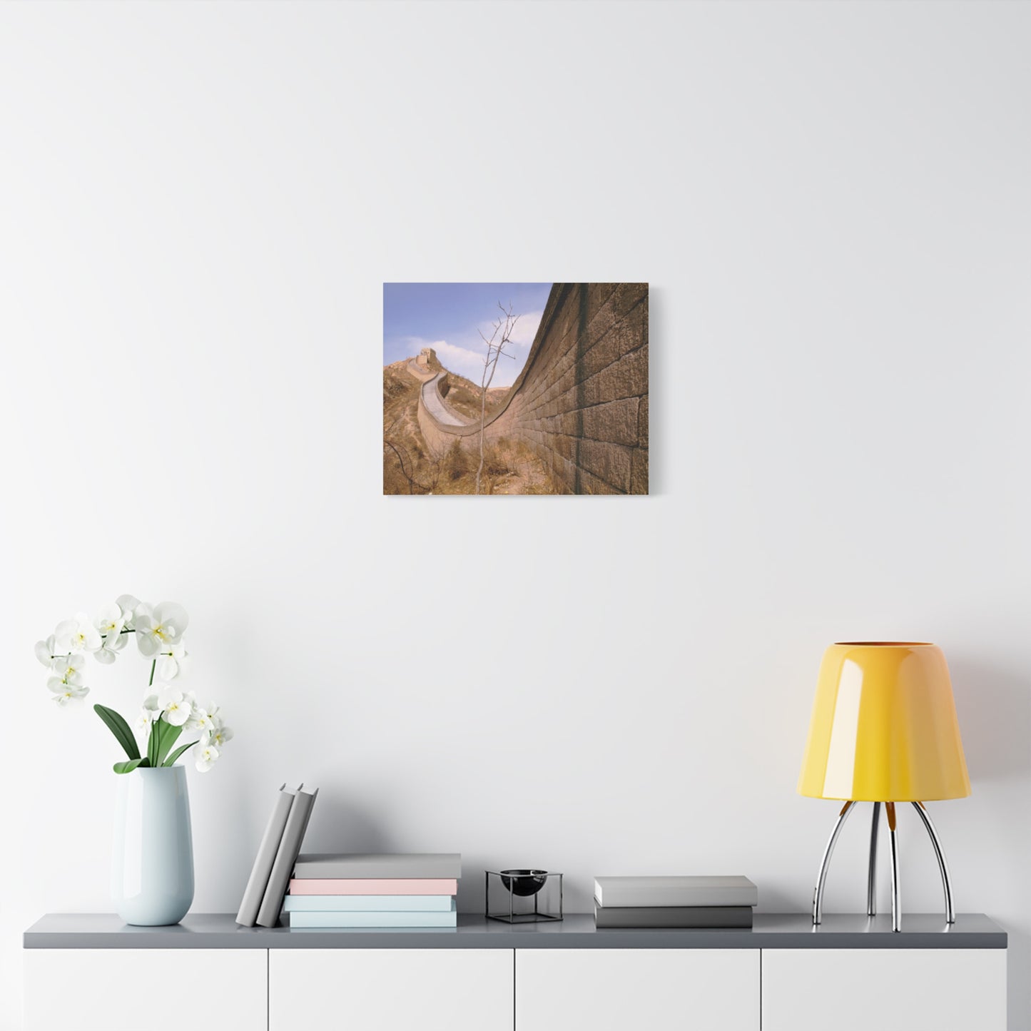 Great Wall Of China, 1974 - Matte Canvas, Stretched, 1.25 in