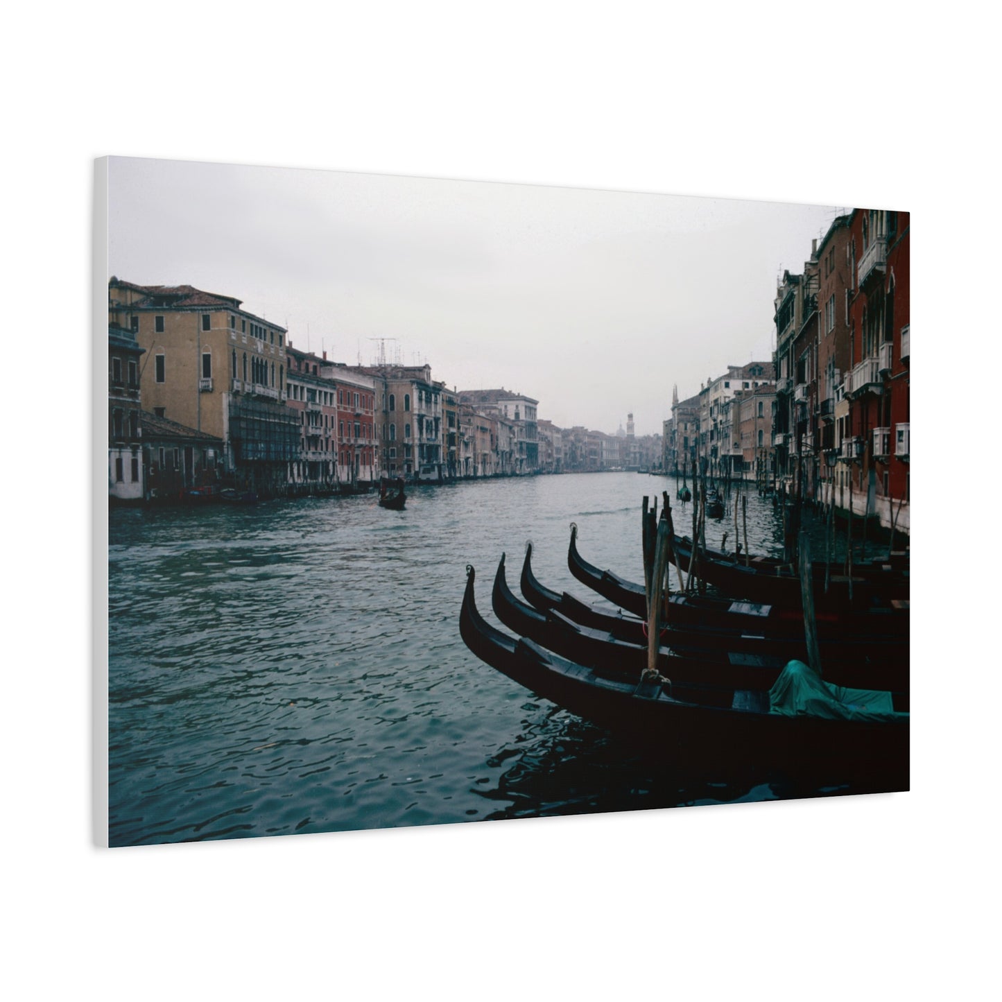 Venice, Italy, Grand Canal, 1976 - Matte Canvas, Stretched, 1.25 in