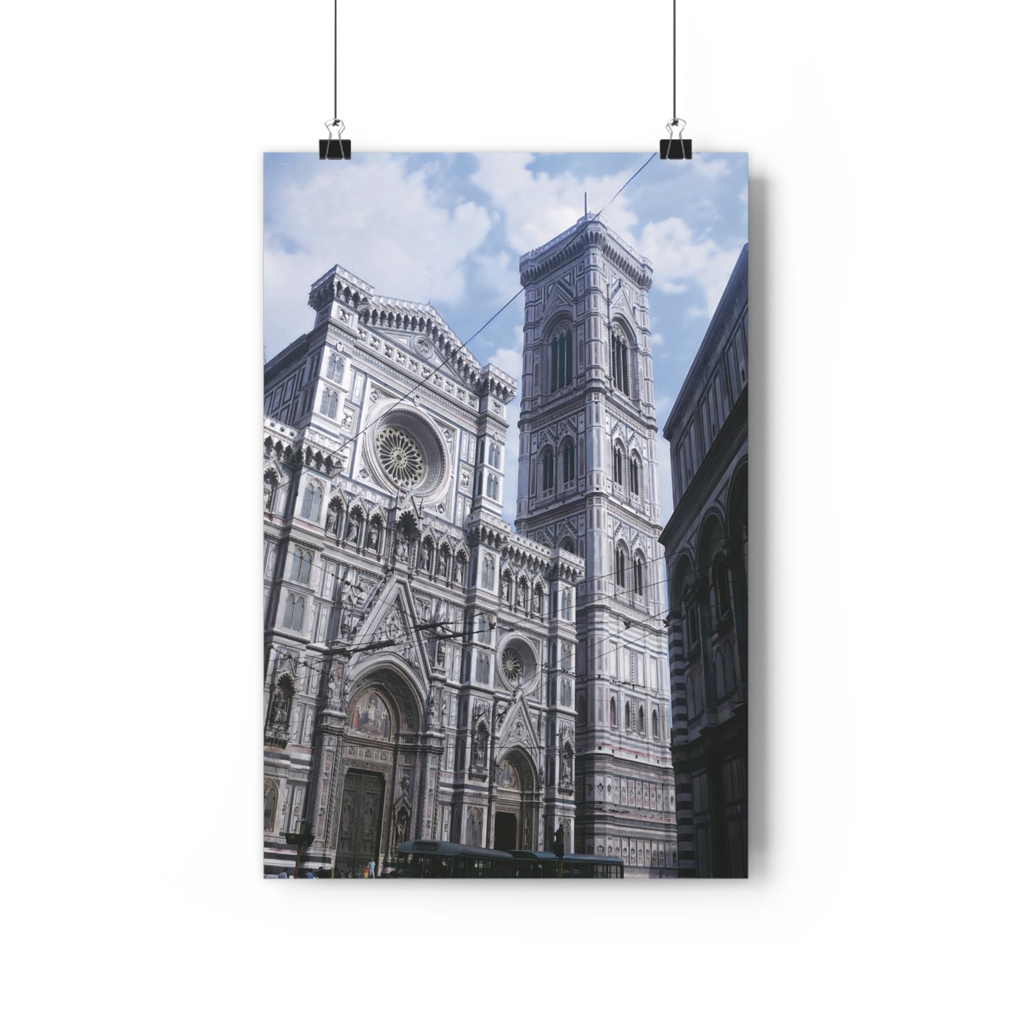 Giotto's Campanile & The Florence Cathedral - Fine Art Print