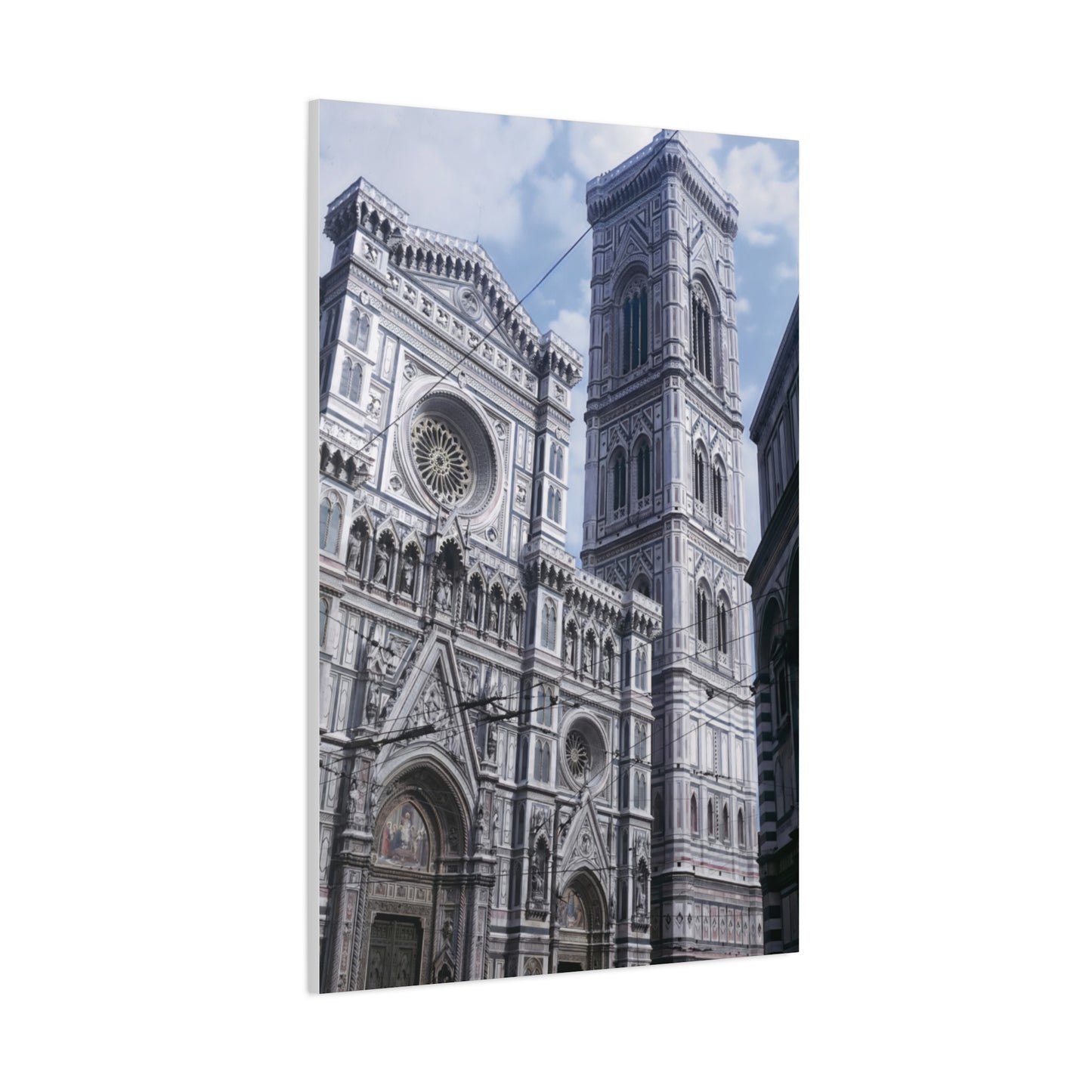 Giotto's Campanile & The Florence Cathedral - Matte Canvas, Stretched, 1.25 in