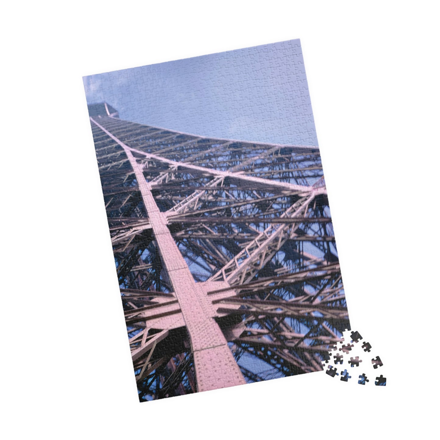 Eiffel Tower, Paris, France, 1963 - Jigsaw Puzzle