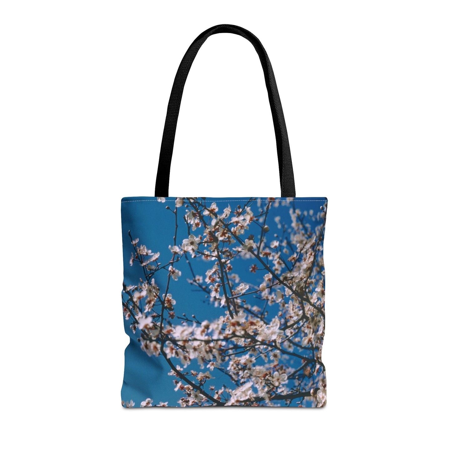 Cherry Blossoms in Blue - Tote Bag