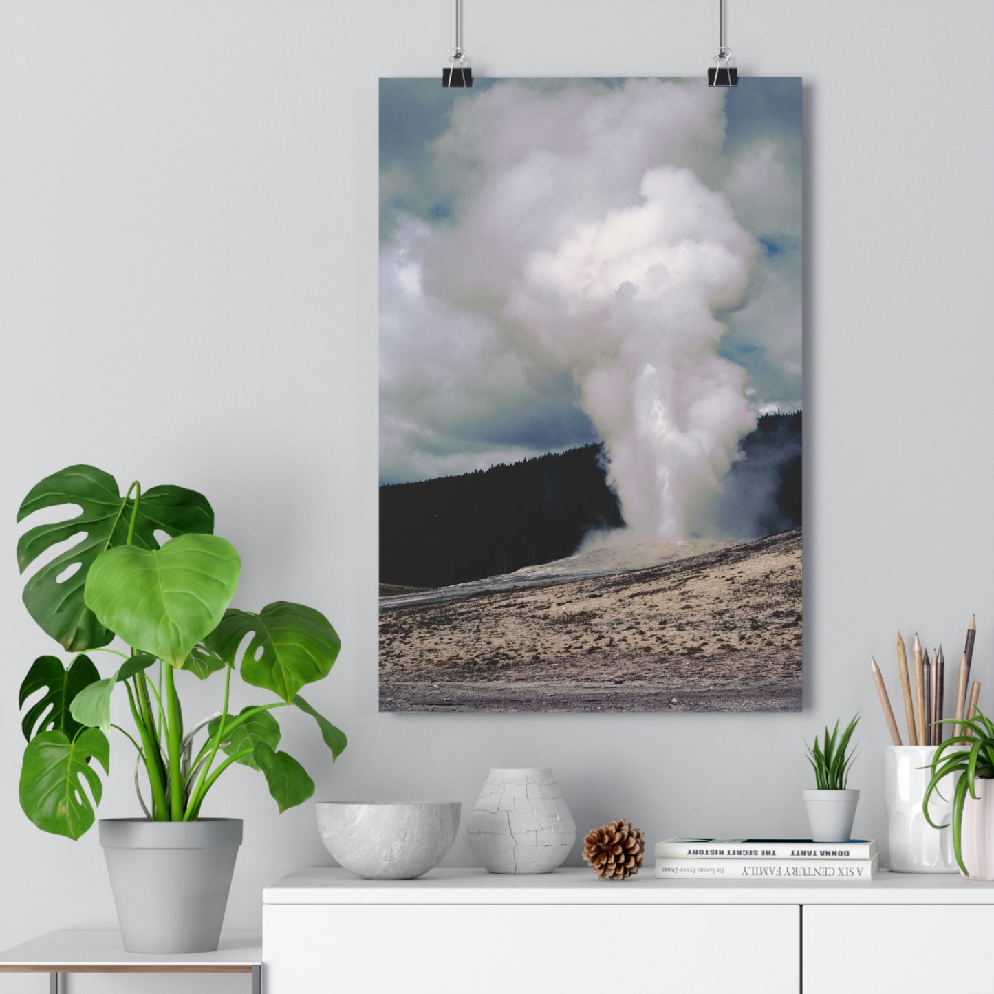 Old Faithful, Yellowstone National Park, 1969 - Giclée Fine Art Print