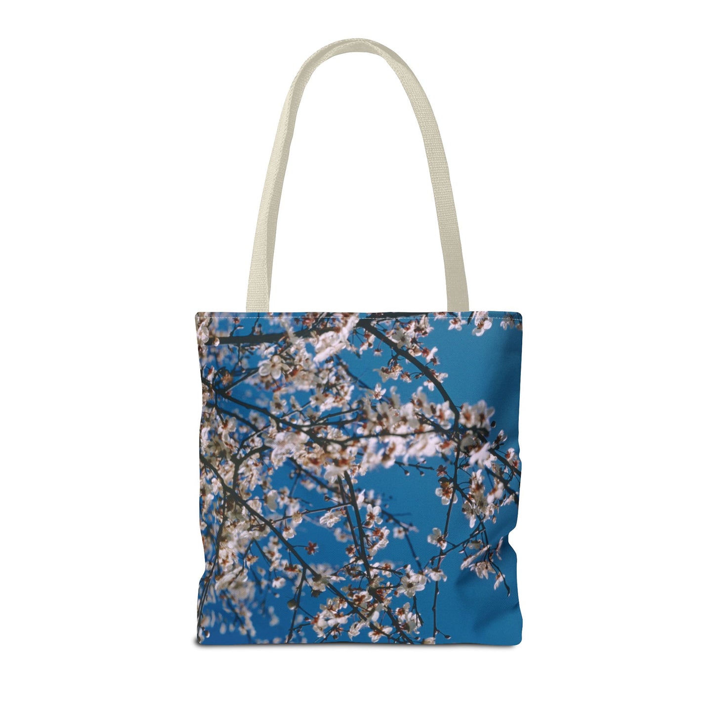 Cherry Blossoms in Blue - Tote Bag