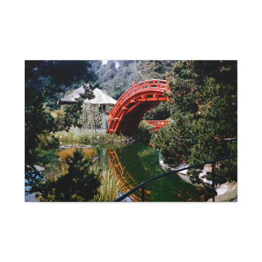 Japanese Garden, Henry E. Huntington Art Gallery - Matte Canvas, Stretched, 1.25 in