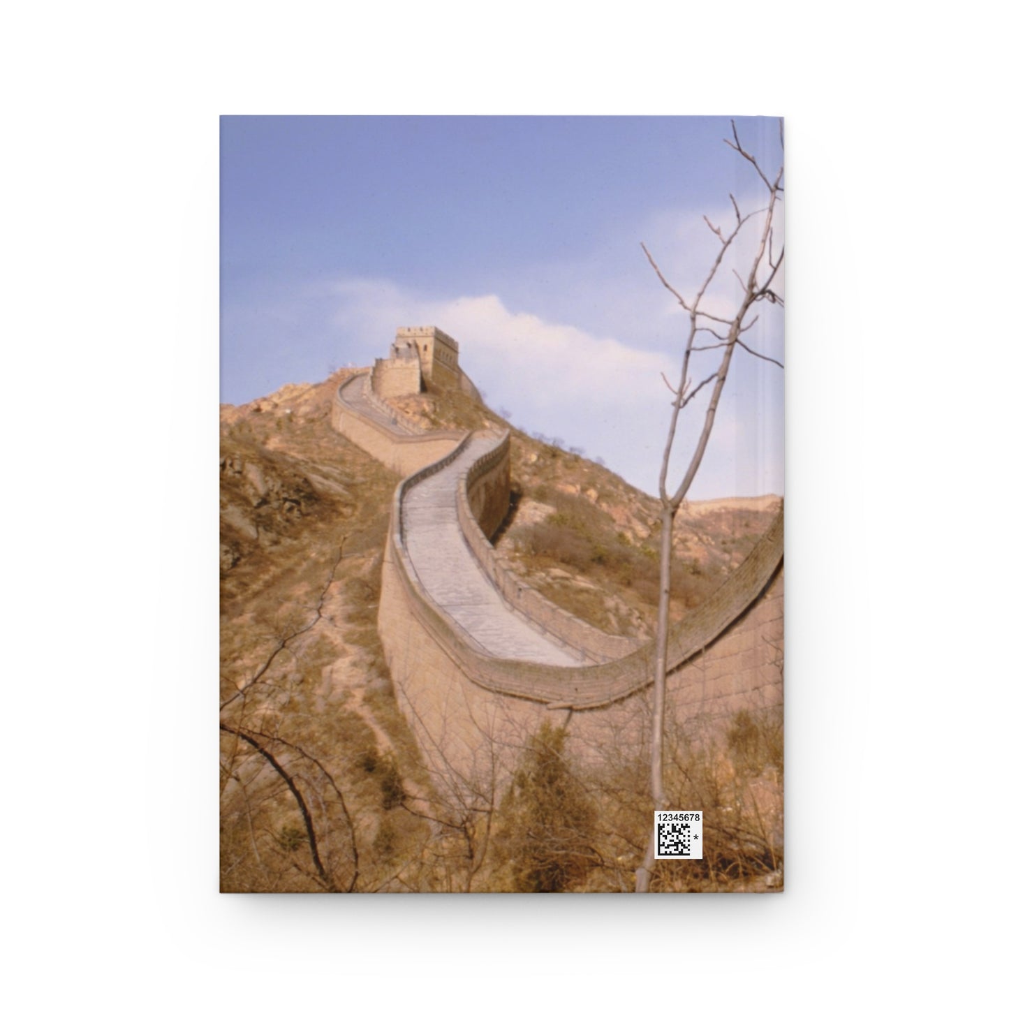 Great Wall Of China, 1974 - Hardcover Journal Matte