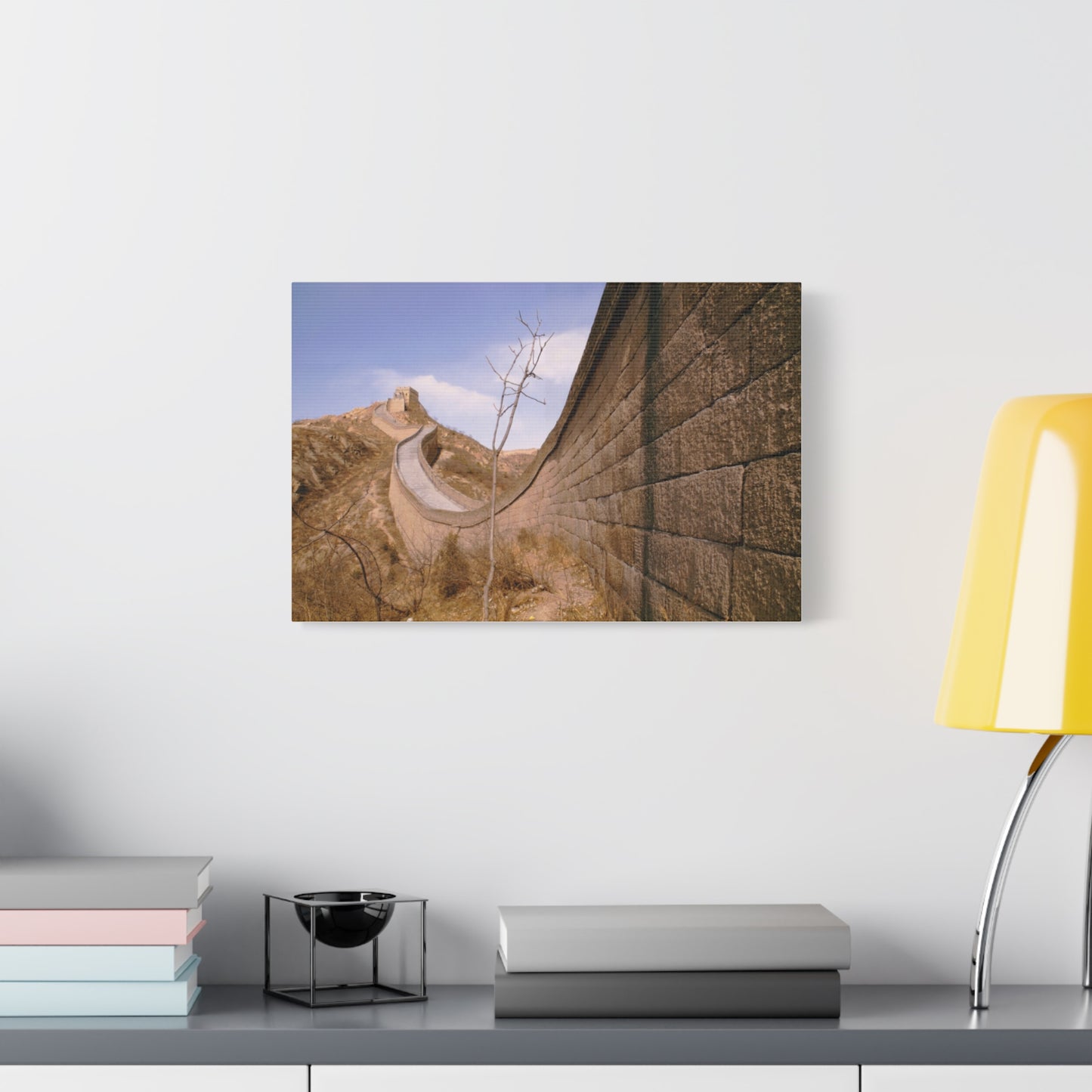 Great Wall Of China, 1974 - Matte Canvas, Stretched, 1.25 in