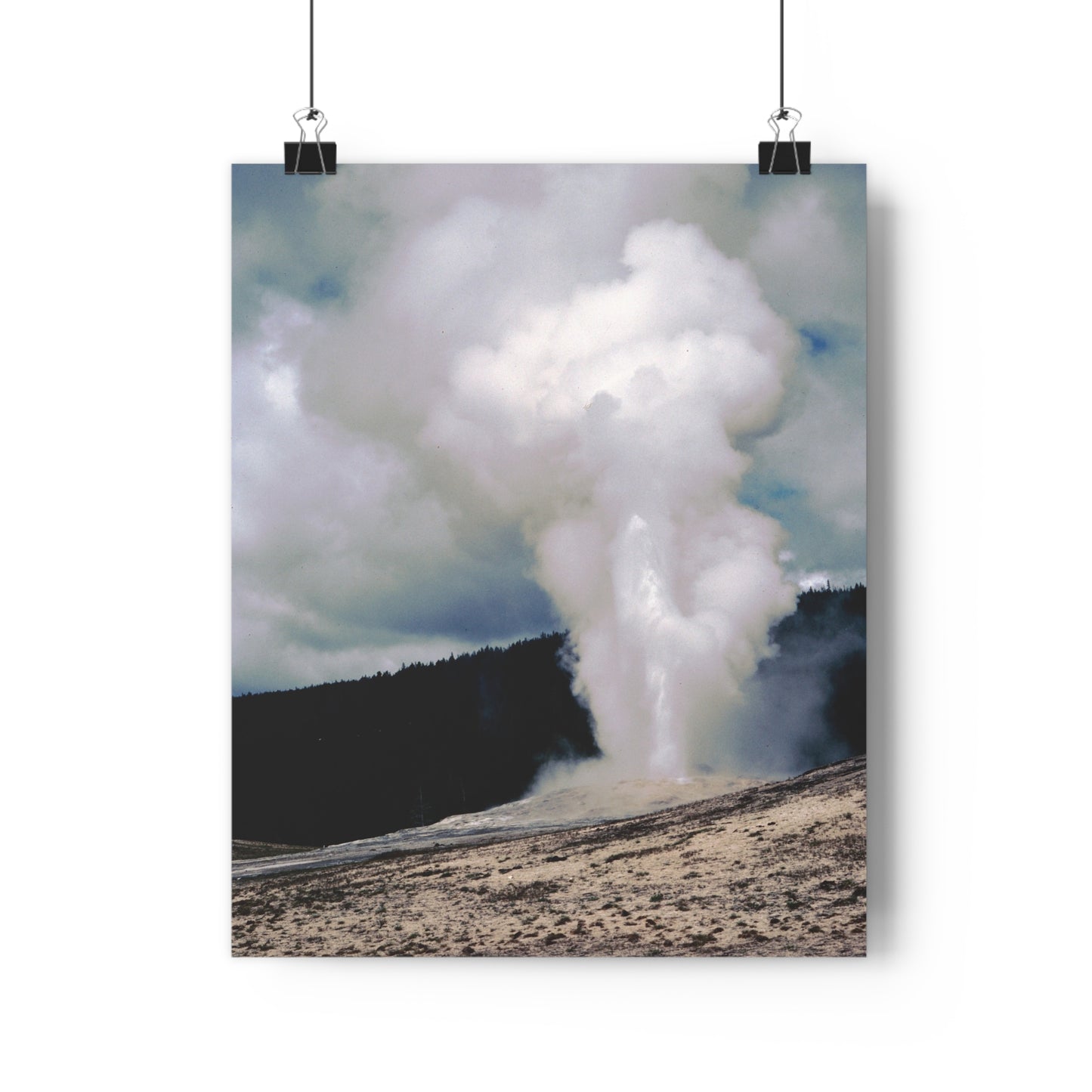 Old Faithful, Yellowstone National Park, 1969 - Giclée Fine Art Print